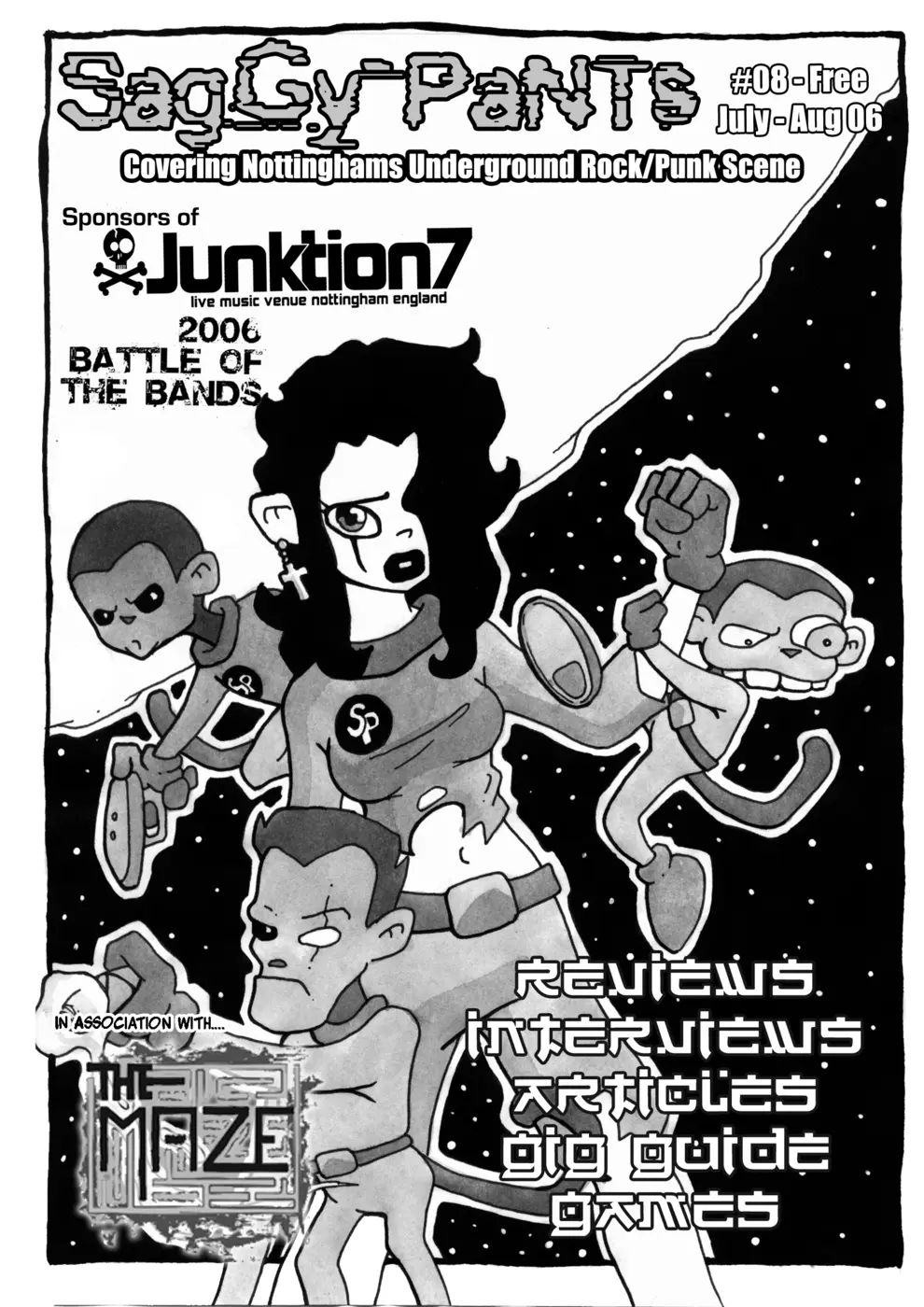 Saggy Pants Magazine Issue 8 (July-Aug 06)