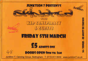 Skindred + Kid Conspiracy + Running With Scissors